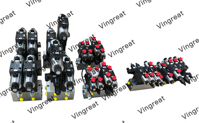 Hydraulic valve group