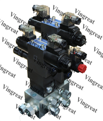 Hydraulic valve group